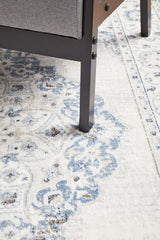 Milani Blue Transitional Rug