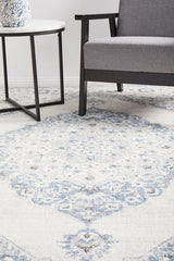 Milani Blue Transitional Rug