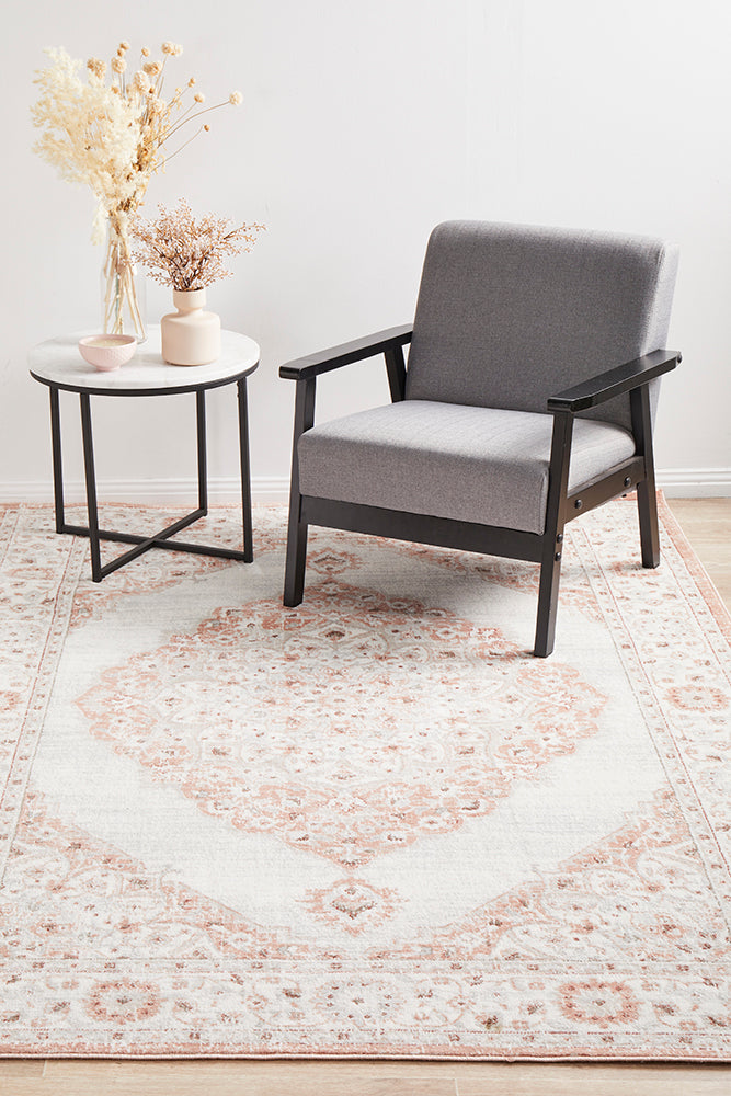 Milani Peach Transitional Rug