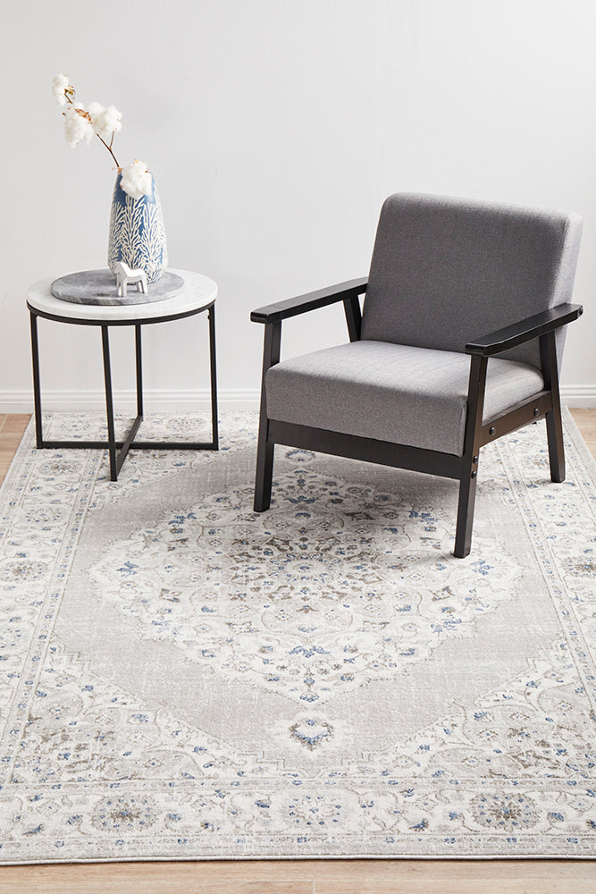 Milani Silver Transitional Rug