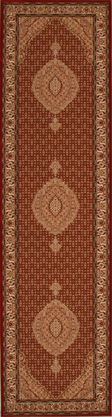 Stunning Formal Oriental Design Rug Red