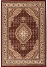 Stunning Formal Oriental Design Rug Red