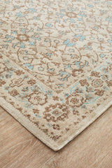 Vintage Distressed Eternal Washed Bone Rug