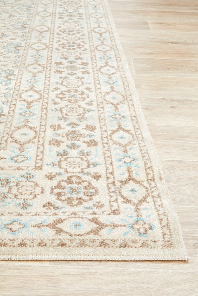 Vintage Distressed Eternal Washed Bone Rug