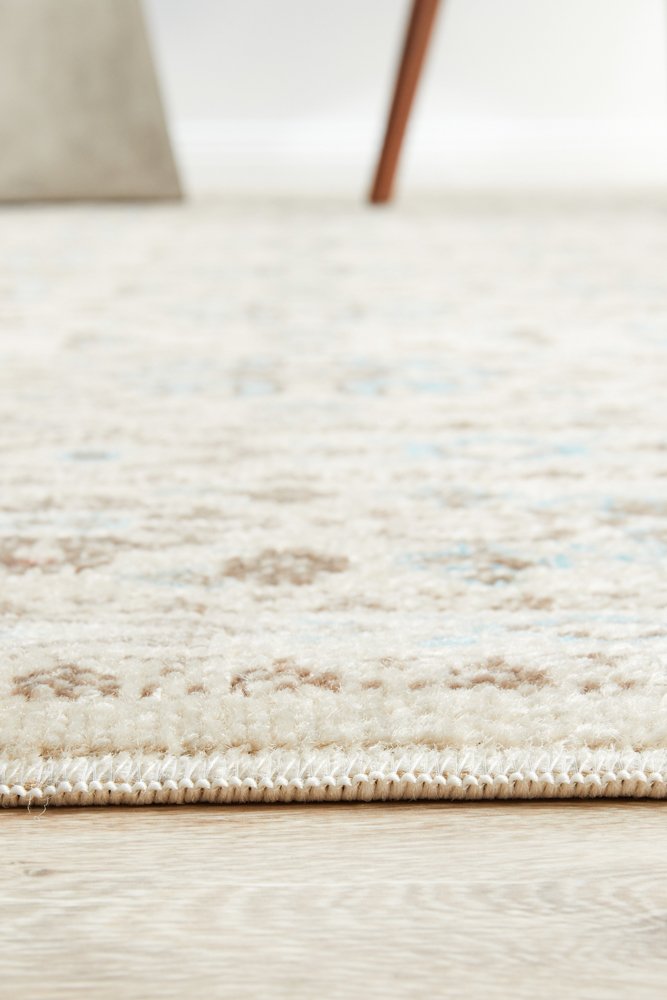 Vintage Distressed Eternal Washed Bone Rug