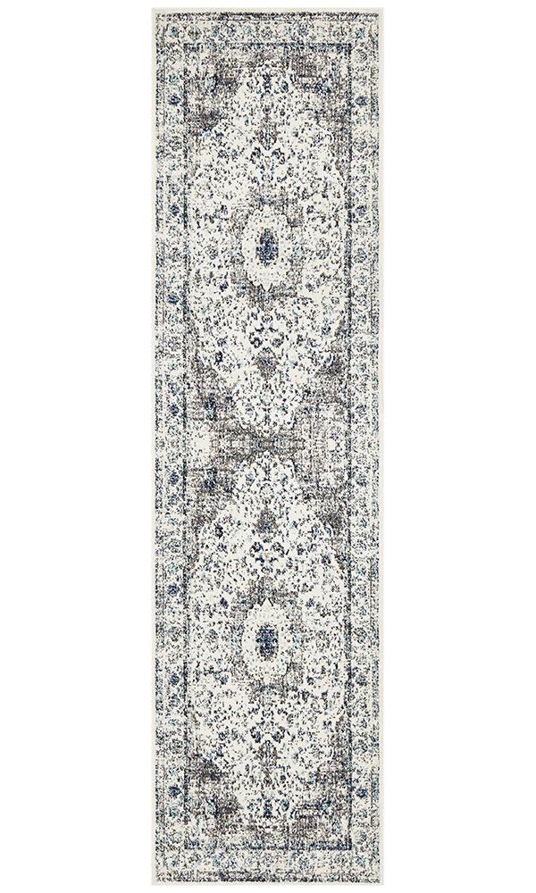 Mist Alpine White Transitional Rug