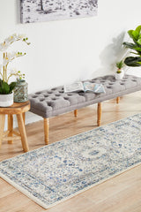 Mist Alpine White Transitional Rug