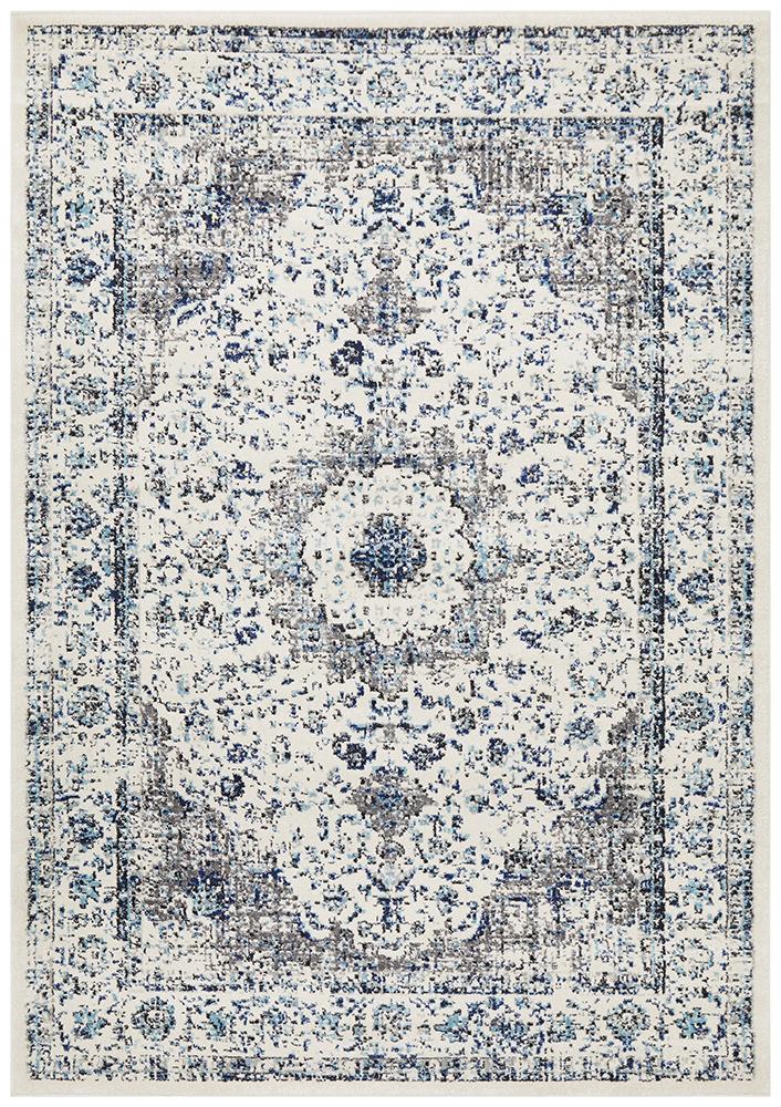 Mist Alpine White Transitional Rug