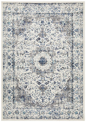 Mist Alpine White Transitional Rug - Lost Design Society