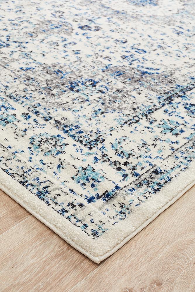 Mist Alpine White Transitional Rug