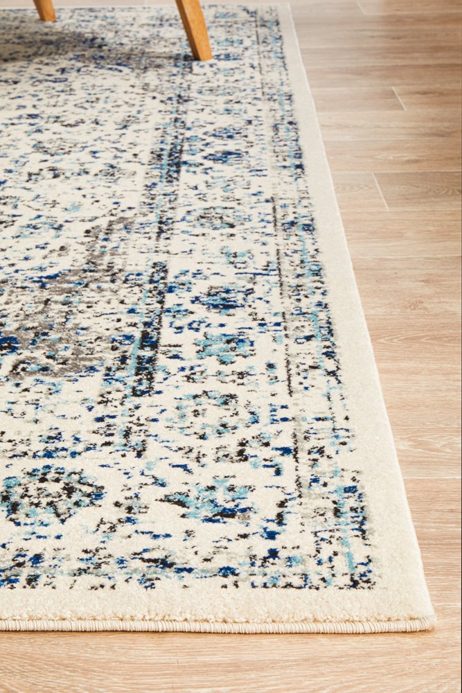 Mist Alpine White Transitional Rug