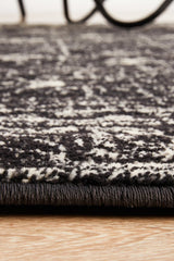 Estella Charcoal Transitional Round Rug