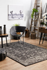 Estella Charcoal Transitional Rug