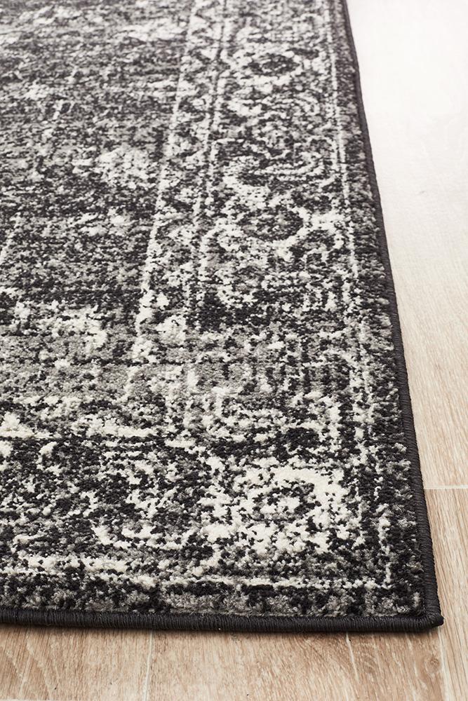 Estella Charcoal Transitional Rug