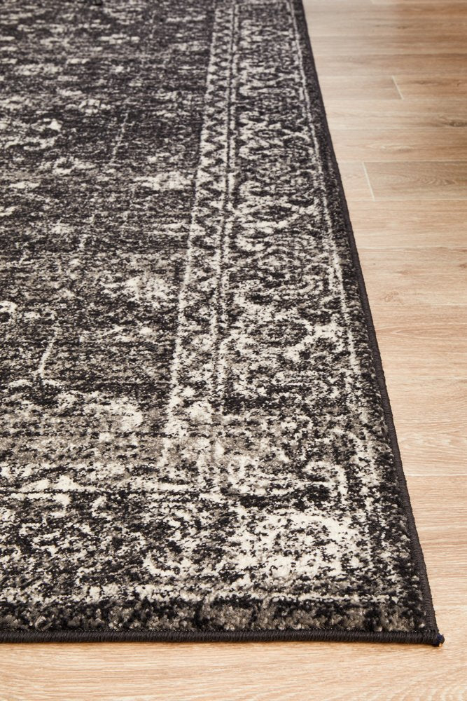 Estella Charcoal Transitional Rug