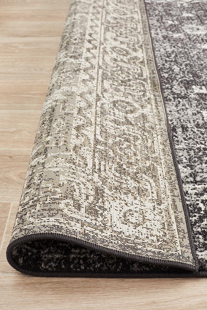 Estella Charcoal Transitional Rug