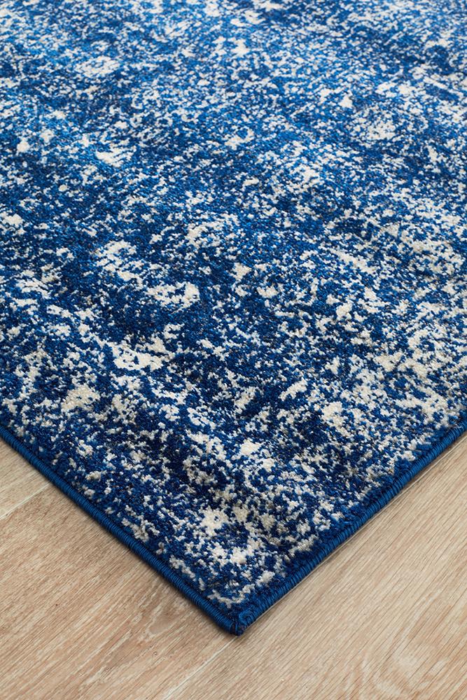 Oasis Navy Transitional Rug