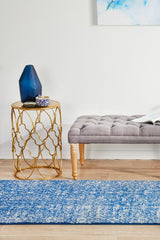 Oasis Navy Transitional Rug