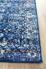 Oasis Navy Transitional Rug