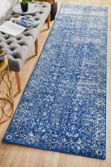 Oasis Navy Transitional Rug