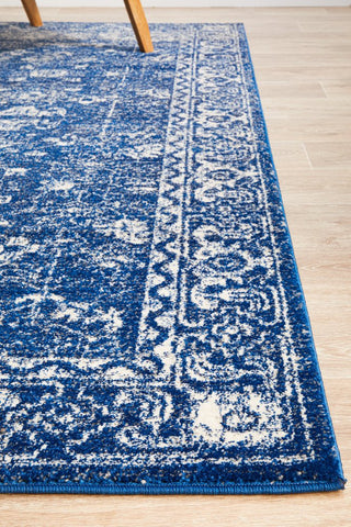 Oasis Navy Transitional Rug