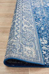 Oasis Navy Transitional Rug