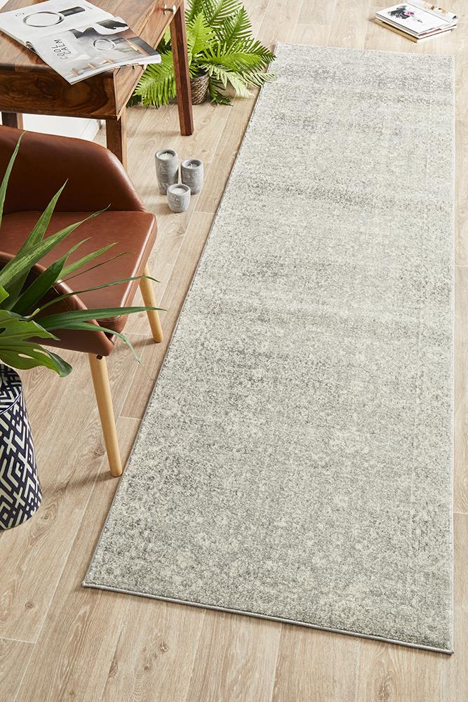 Shine Silver Transitional Rug