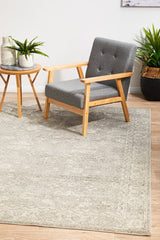 Shine Silver Transitional Rug