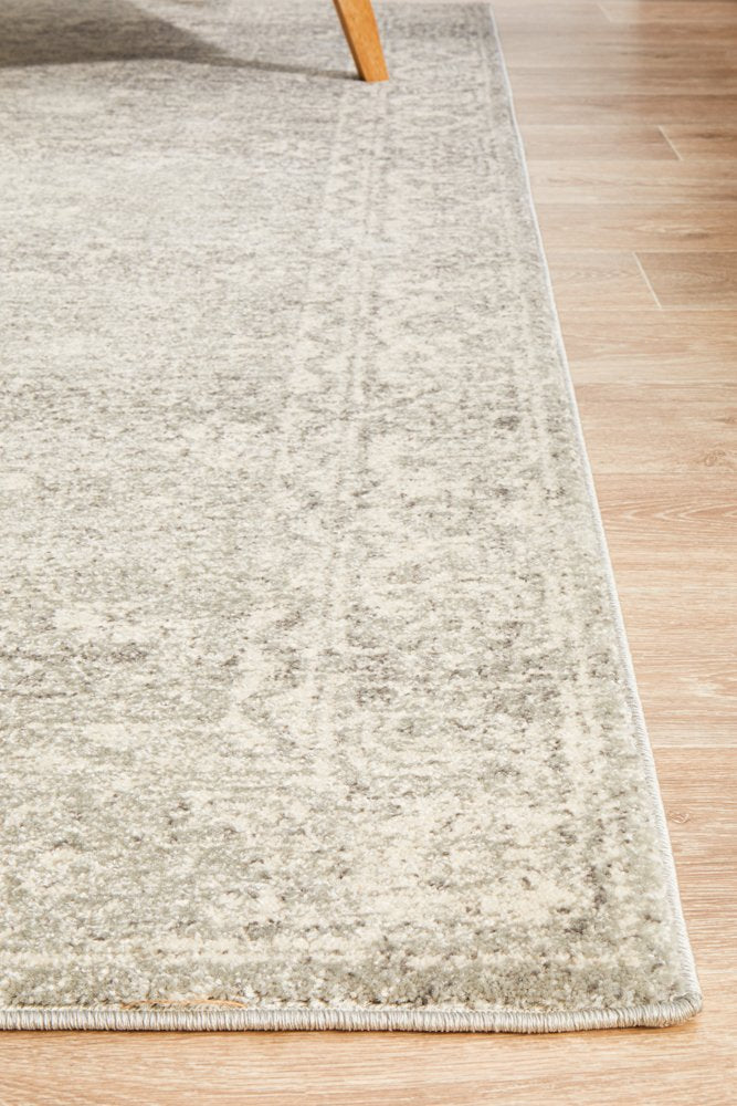 Shine Silver Transitional Rug