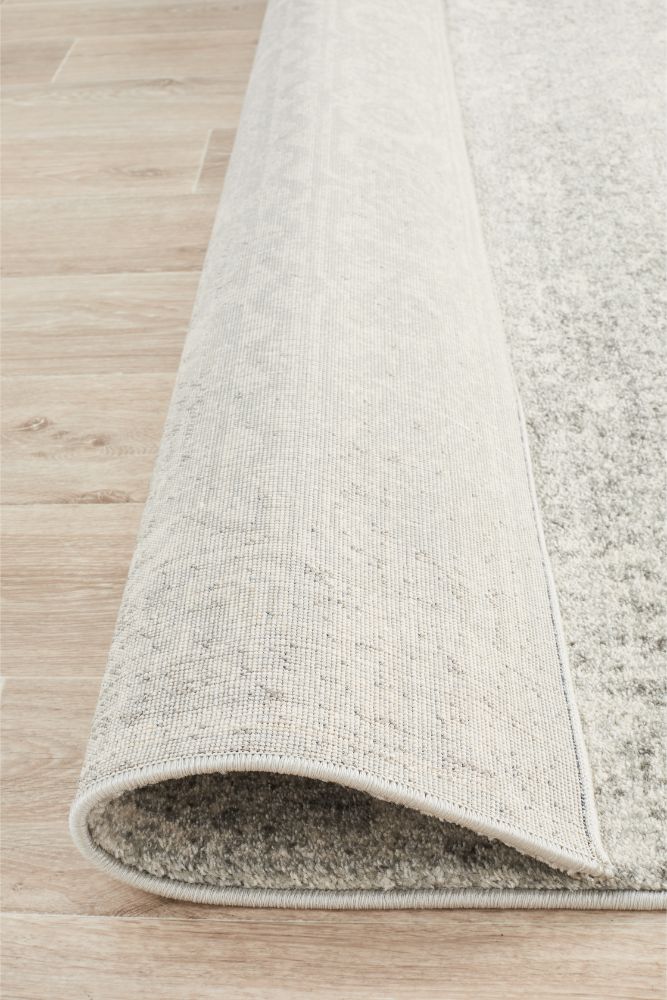 Shine Silver Transitional Rug