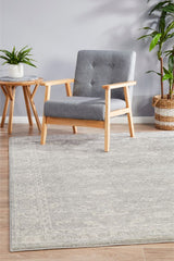 Shine Silver Transitional Rug