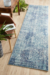 Muse Blue Transitional Rug