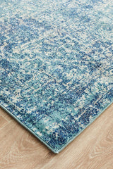 Muse Blue Transitional Rug