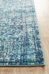 Muse Blue Transitional Rug