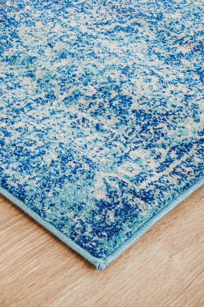 Muse Blue Transitional Rug