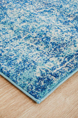 Muse Blue Transitional Rug