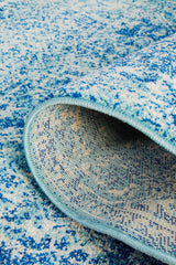 Muse Blue Transitional Rug