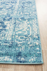 Muse Blue Transitional Rug