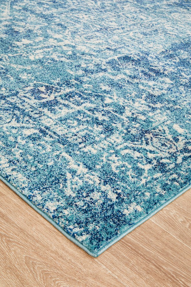 Muse Blue Transitional Rug