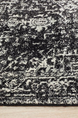 Scape Charcoal Transitional Rug