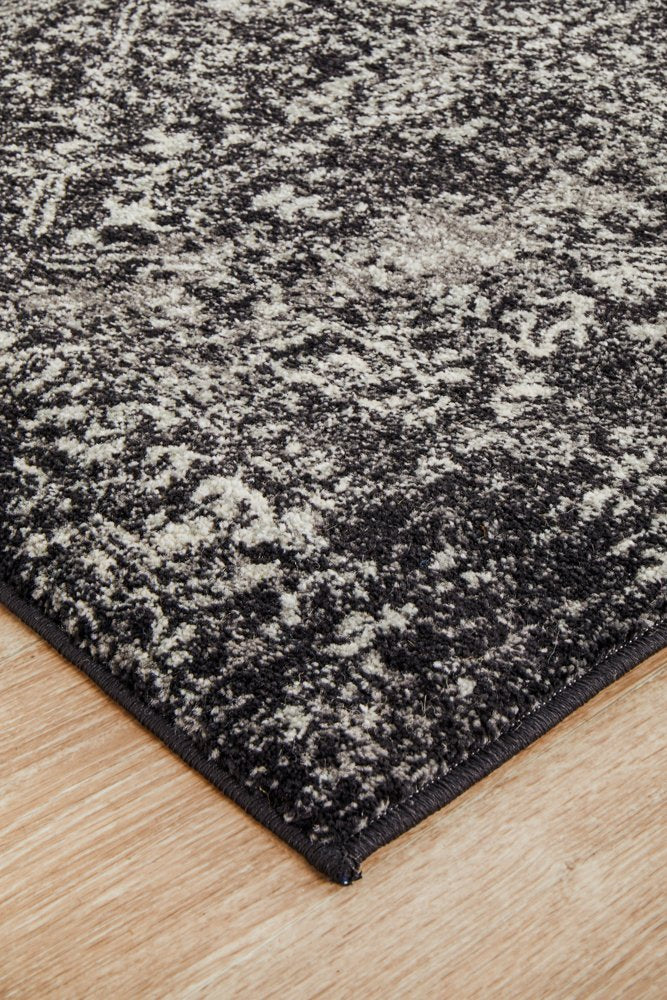 Scape Charcoal Transitional Rug