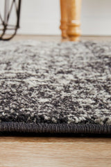 Scape Charcoal Transitional Rug