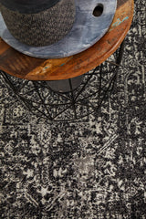 Scape Charcoal Transitional Rug