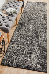 Scape Charcoal Transitional Rug