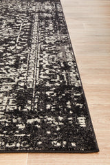 Scape Charcoal Transitional Rug