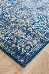 Contrast Navy Transitional Rug