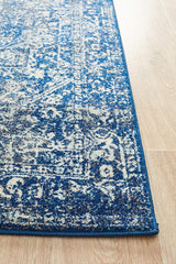 Contrast Navy Transitional Rug