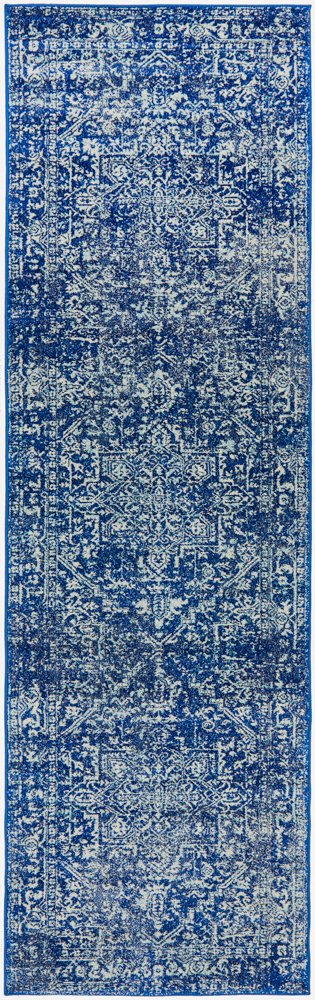 Contrast Navy Transitional Rug