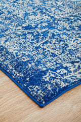 Contrast Navy Transitional Rug