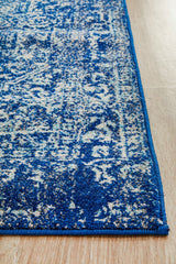 Contrast Navy Transitional Rug